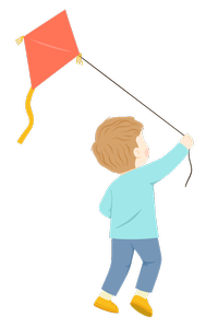 Ilustračný obrázok púšťanie šarkana