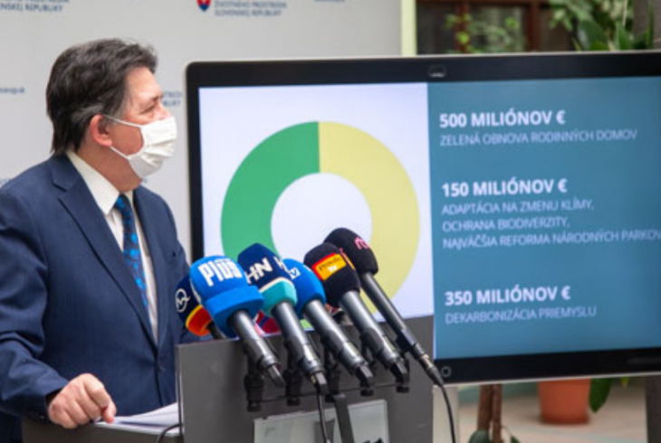 Minister Budaj predstavil zelený Plán obnovy Slovenska