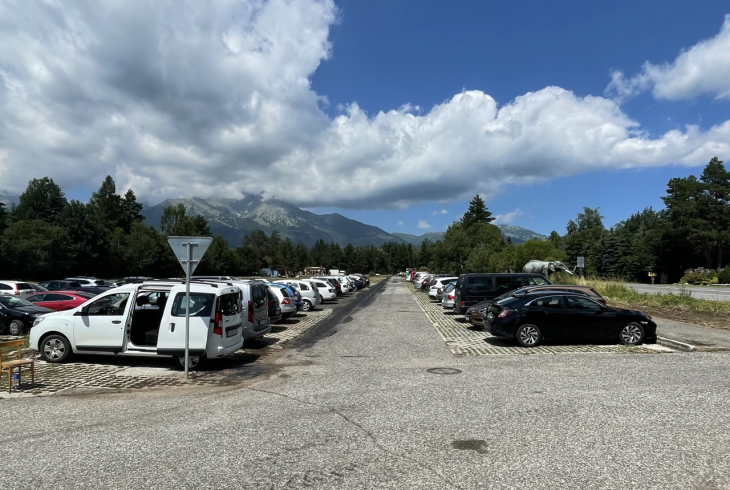 Záchytné parkovisko Tatranská Lomnica