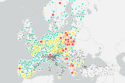 Európsky index kvality ovzdušia (EAQI): aktuálne informácie o kvalite ovzdušia na dosah ruky