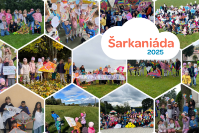 Fotokoláž zapojených detí