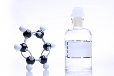 3D štruktúra benzénu