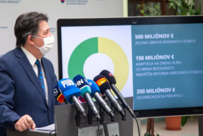 Minister Budaj predstavil zelený Plán obnovy Slovenska
