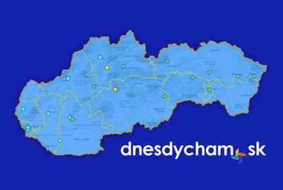 Nová webová aplikácia Čo dnes dýcham?