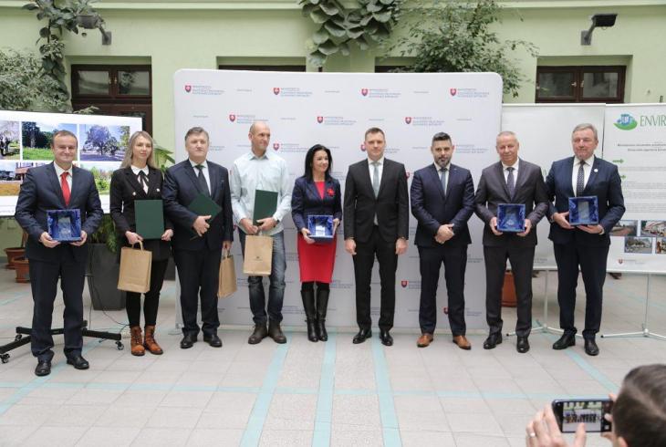 Laureáti súťaže ENVIROMESTO 2023